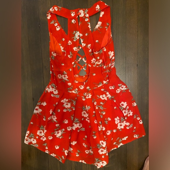 FLORAL ROMPER - Picture 4 of 5